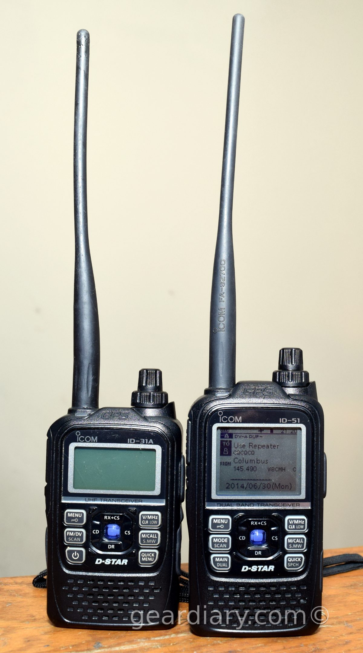 Icom ID-51A D-star Radio Review | Gear Diary