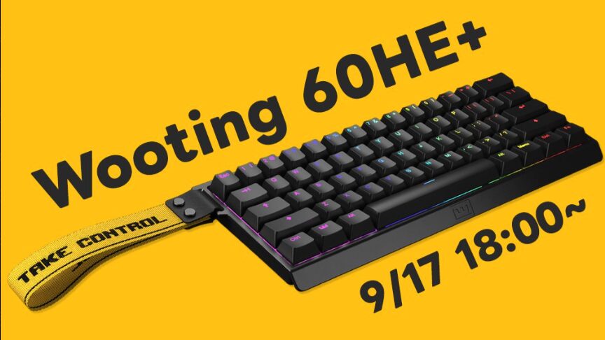 Wooting60HE＋が遂に日本で発売 – Gear MetriX