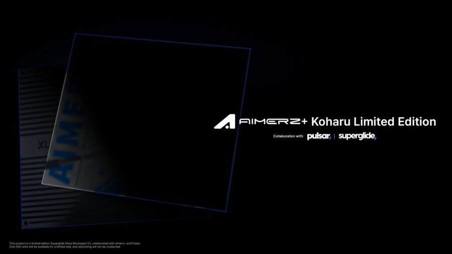 Aimerz+がPulsarとのコラボガラスマウスパッド第3弾を発表 – Gear MetriX