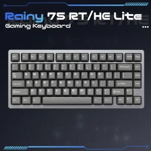 レビュー】WOBKEY Rainy 75 RT Pro｜8000Hz＆0.005mm AP対応の最強