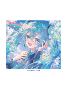 初音ミクとWALLHACKのコラボ第2弾「Summer Miku」ガラスマウスパッド