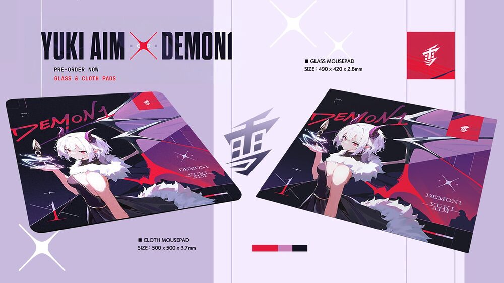 ふもっふのおみせ、YukiAimとプロゲーマーDemon1がコラボしたマウス