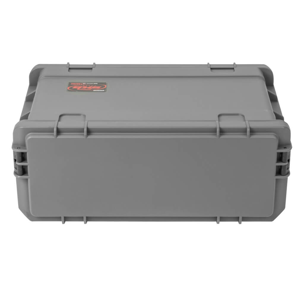 SKB Cases 3i-4U11G-W - 4U Injection Molded Carry-On Rack Case, Grey