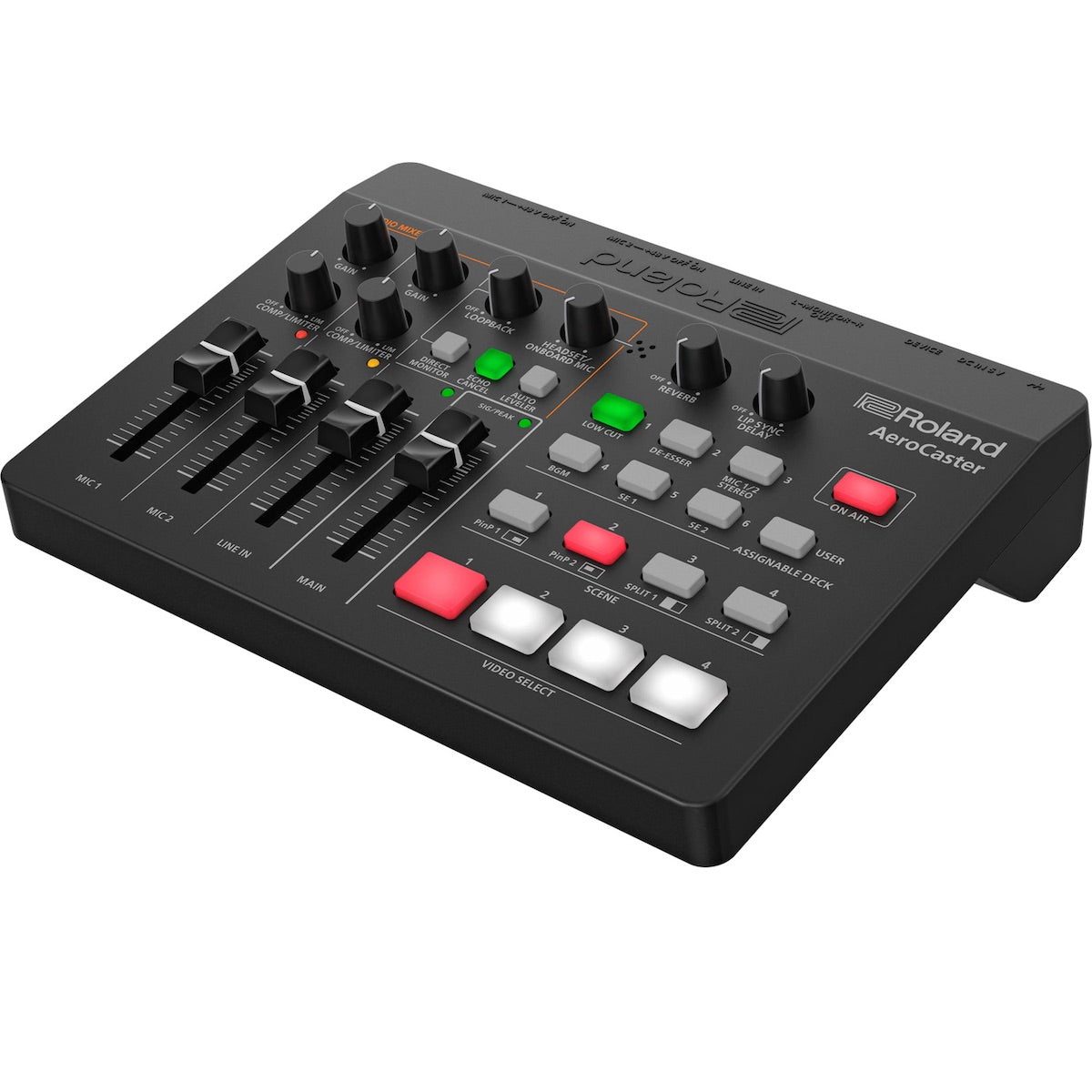 Roland VRC-01 Aerocaster ‐ Wireless AV Streaming Mixer