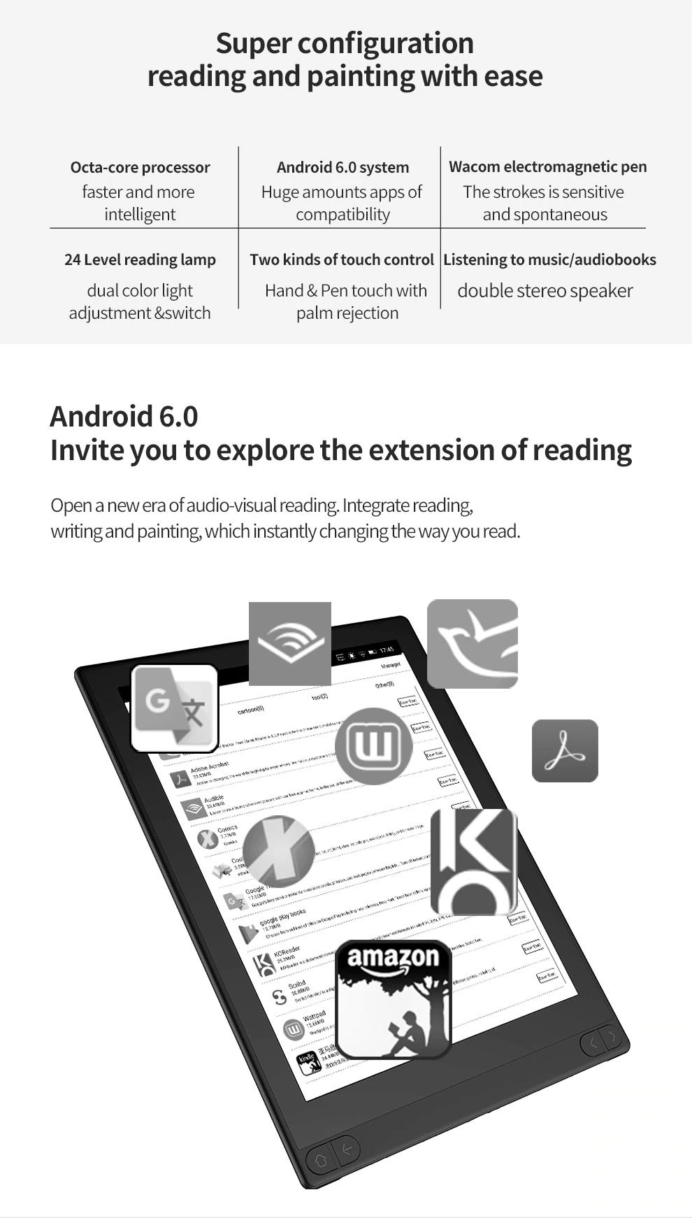 Likebook Mimas T103D Ebook Reader | GearVita