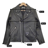 BEAUTY&YOUTH UNITED ARROWS 1225-199-0027 羊革 ラムレザーダブル