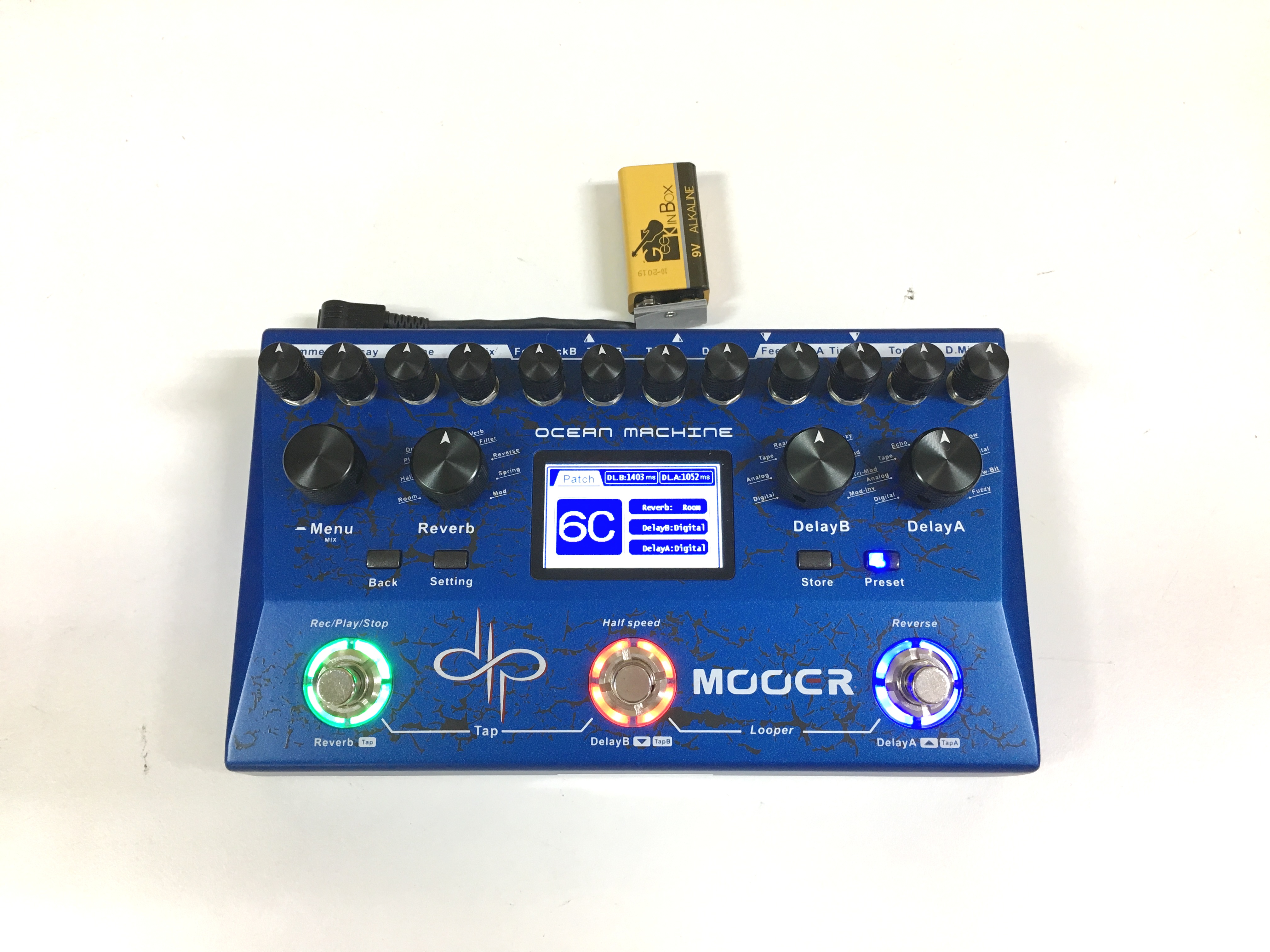 レビュー】MOOER OCEAN MACHINE ディープな空間系ペダル - Geek IN Box