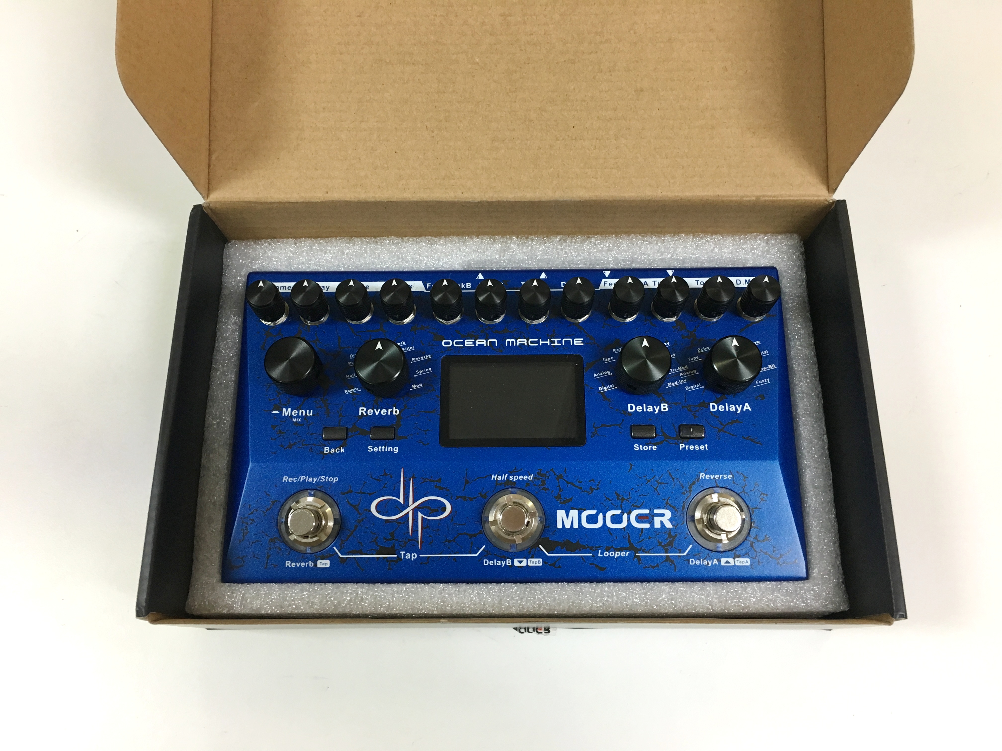 レビュー】MOOER OCEAN MACHINE ディープな空間系ペダル - Geek IN Box