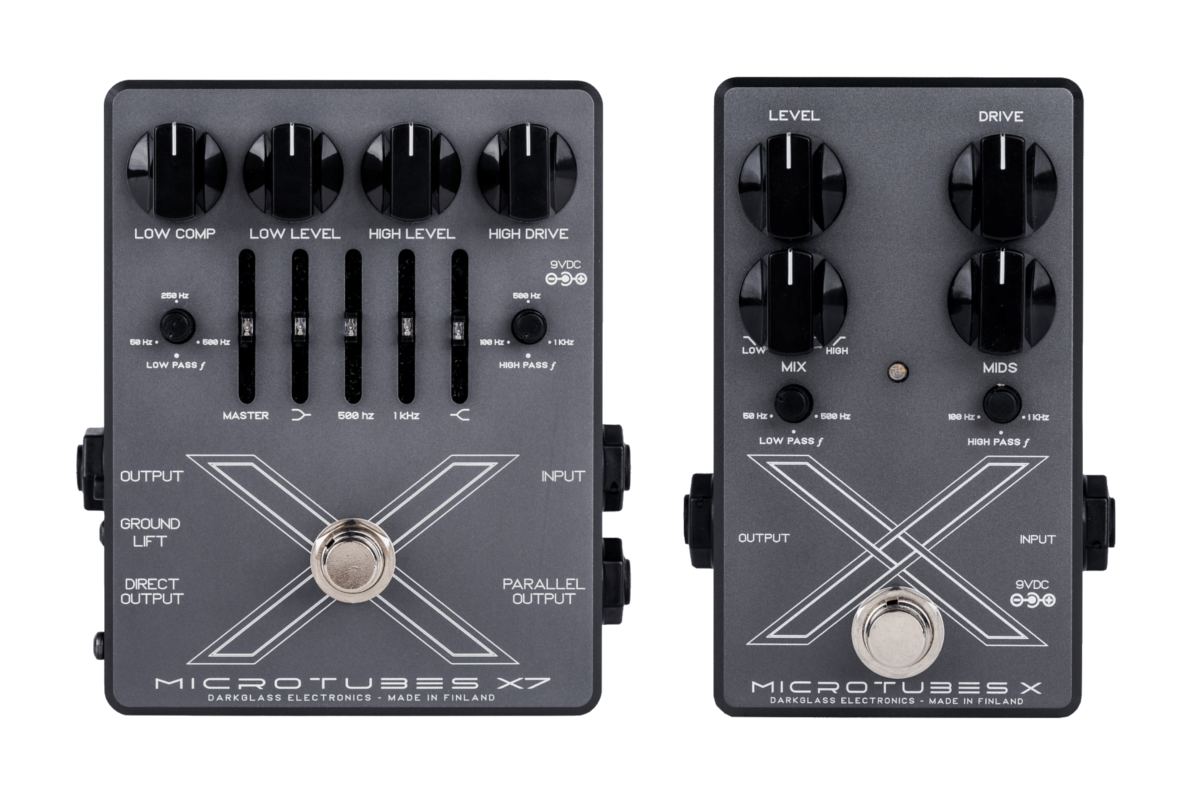Darkglass Electronics ニューモデル Microtubes X シリーズを発表
