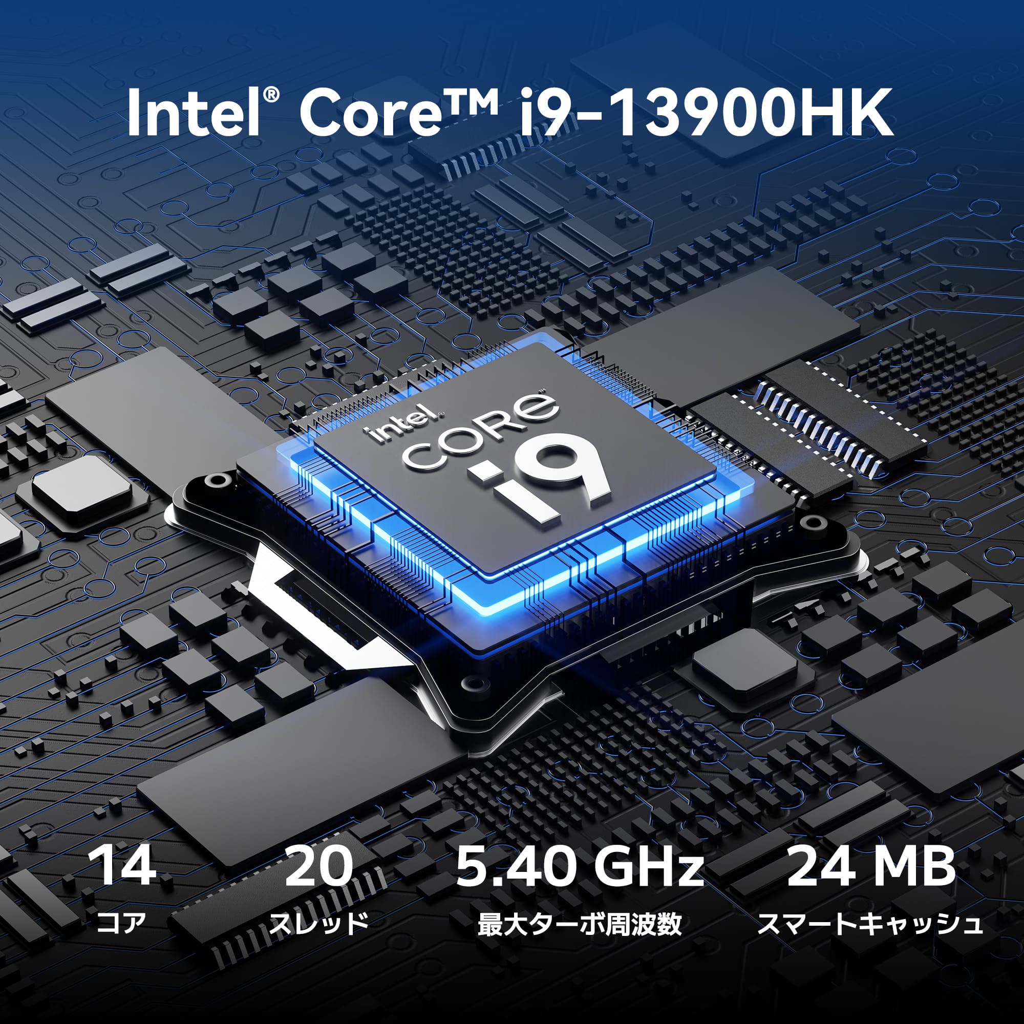 第13世代インテル製GT13 ProミニPC | Core i7/i9 & 拡張可能なUSB 4