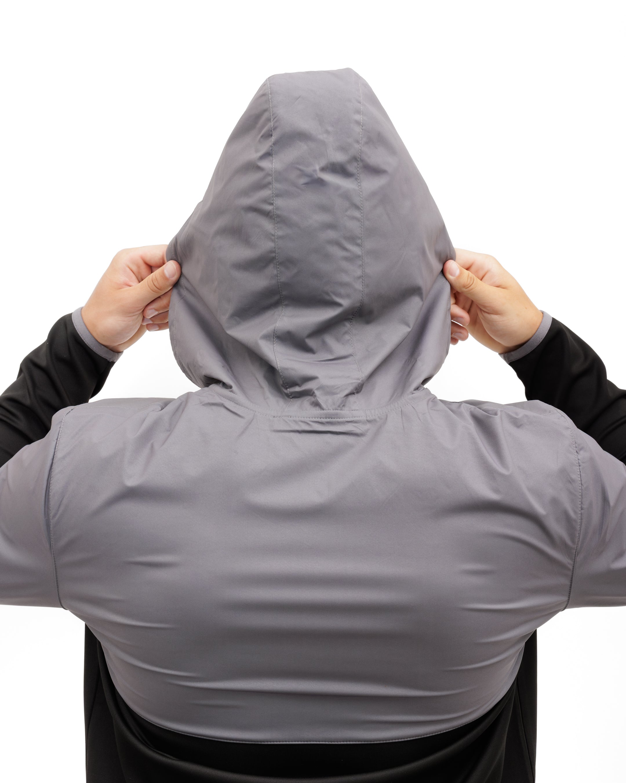 Ash Men's Zenith Zip Hoodie | Waggle Golf Hoodie | Midweight Golf