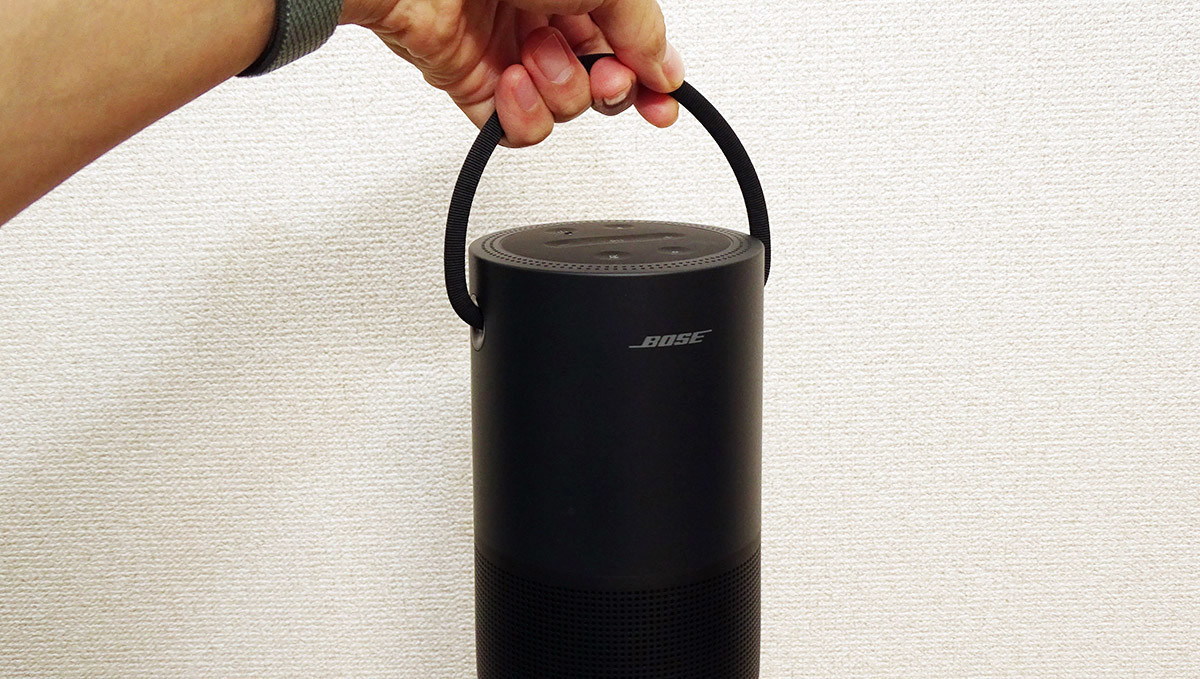 家じゅうどこでも音楽を持ち運べる! ボーズの新スマートスピーカー