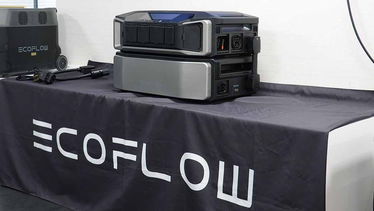 超大容量で高出力、停電でも問題なく過ごせるポータブル電源「EcoFlow