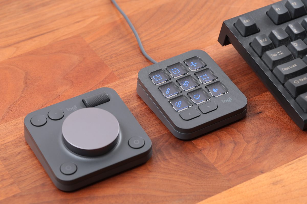 ロジクール初のクリエイター向け左手デバイス「MX Creative Console