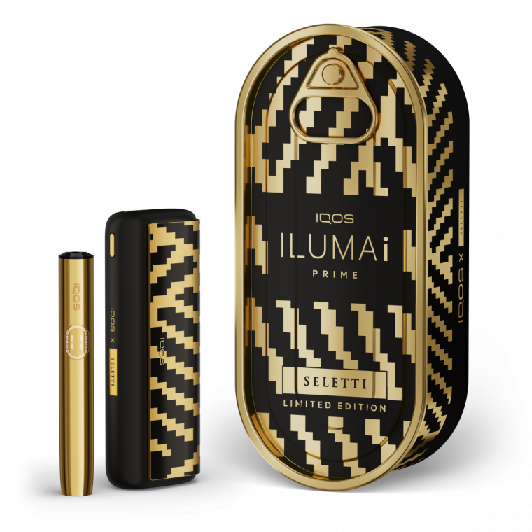 数量限定「IQOS ILUMA i セレッティ モデル」が登場。ジグザグ模様と