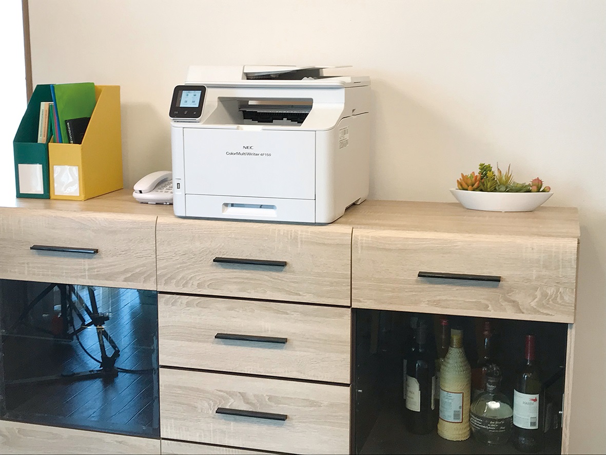 NECから世界最小クラスのA4カラーレーザープリンターなどが登場