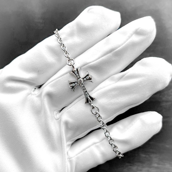 CHROME HEARTS クロムハーツ タイニー CHクロス NEチェーン