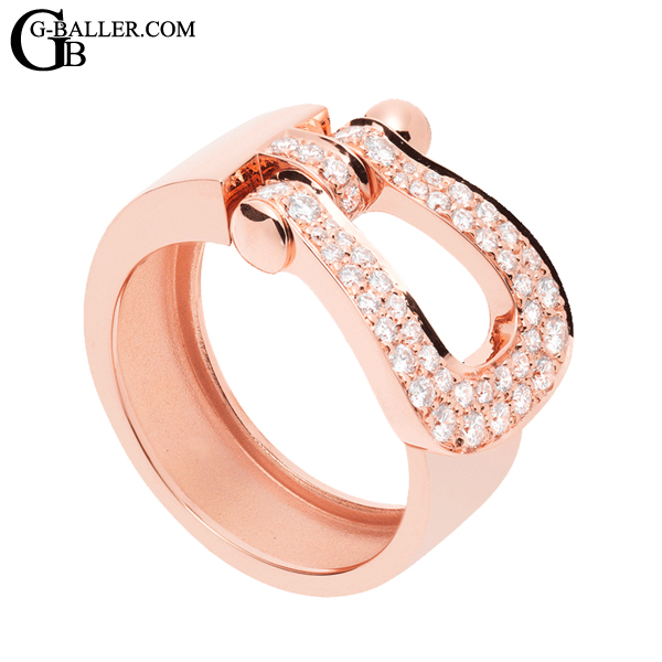 FRED フレッド フォース10 リング 18Kピンクゴールド ダイヤモンド