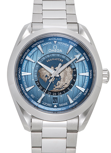 オメガ シーマスター アクアテラ GMT ワールドタイマー 220.12.43.22