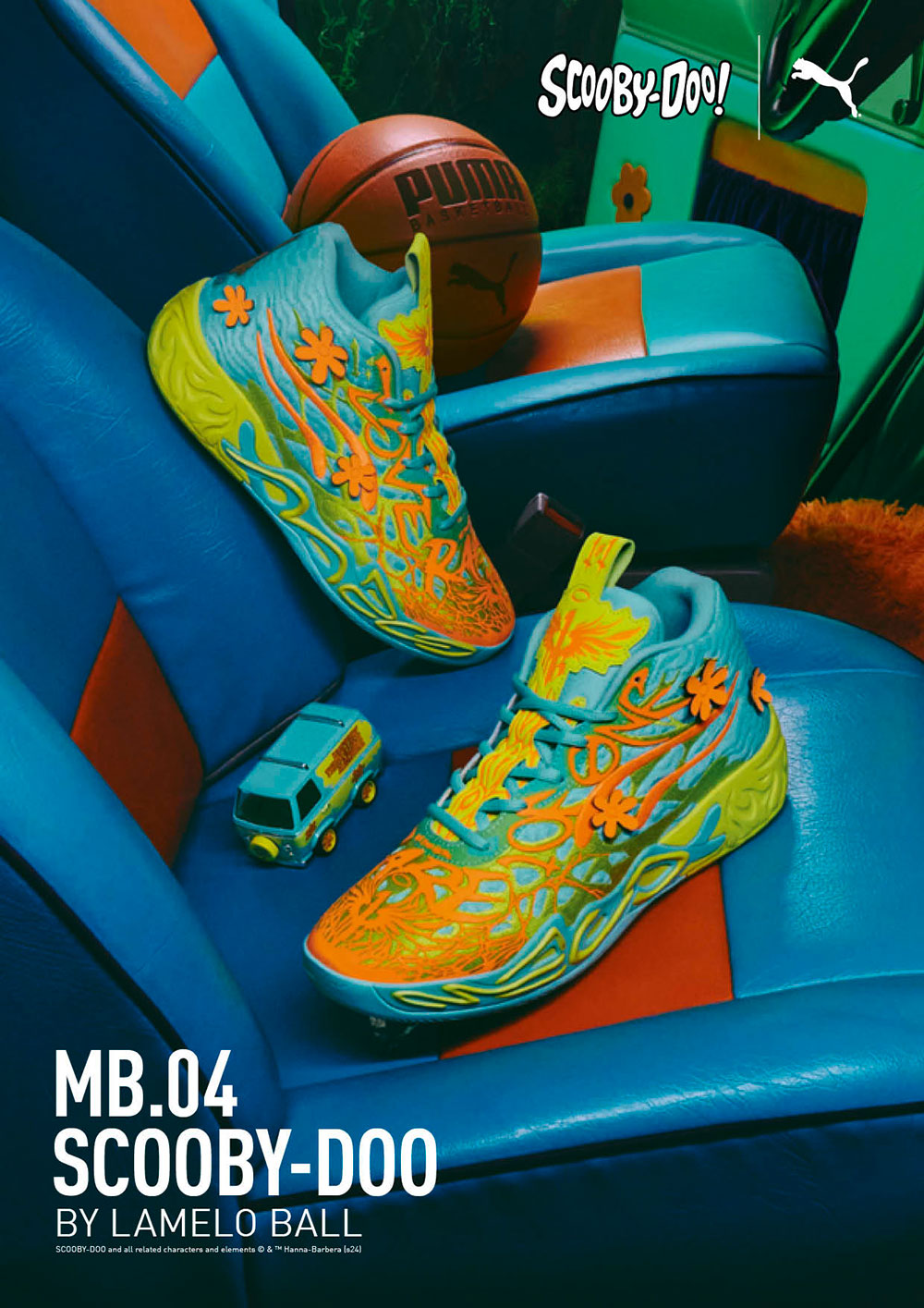 ラメロ・ボール 4作目シグネチャーモデル『PUMA MB.04 SCOOBY DOO』が