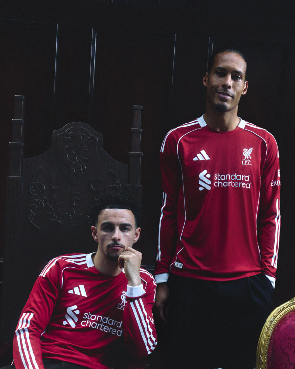 8/15（金）発売！13年ぶりの『アディダス』で話題のリバプールFC 25/26