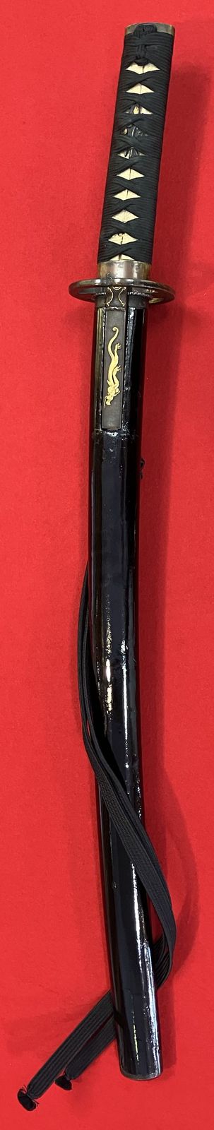 脇差拵入鉢割 銘 陸奥長吏弘元 渡辺彦八郎源政久帯之 Hachi-wari