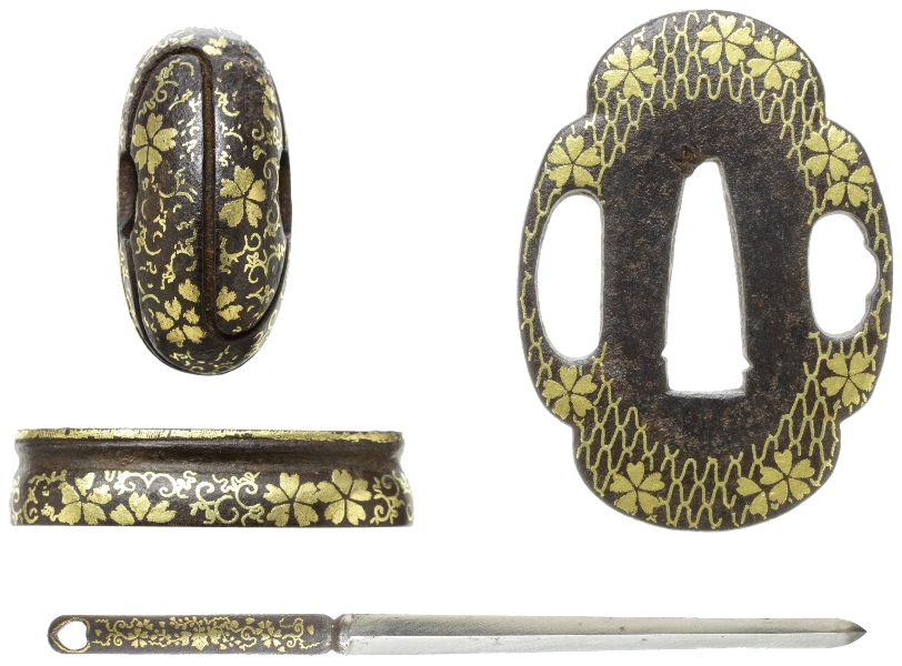 日本刀販売専門店 銀座長州屋(Japanese sword) 販売品 拵製作用刀装具