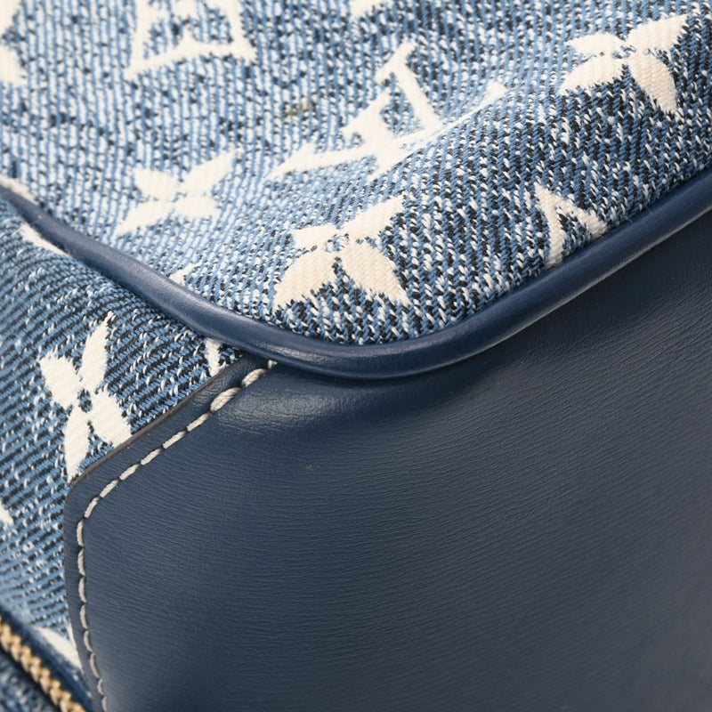 LOUIS VUITTON ルイヴィトン モノグラム スクエアバッグ ブルー M59608