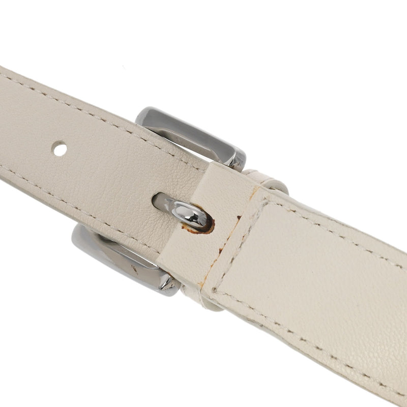 ジミーチュウスタースタッズ 白 ユニセックス レザー ボディバッグ