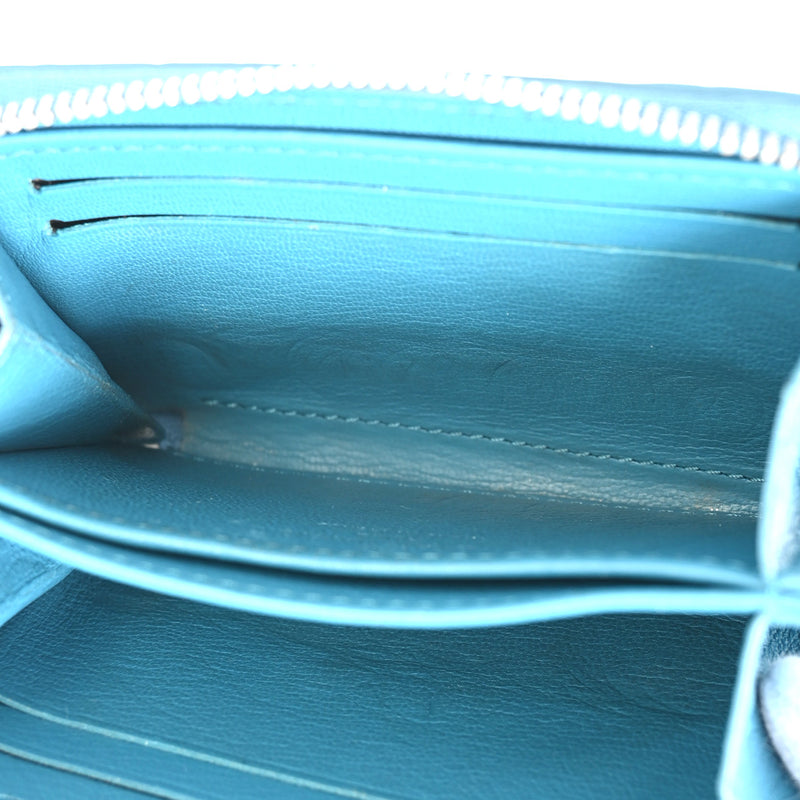 ルイヴィトンジッピーコインパース エキゾチックレザー ブルー