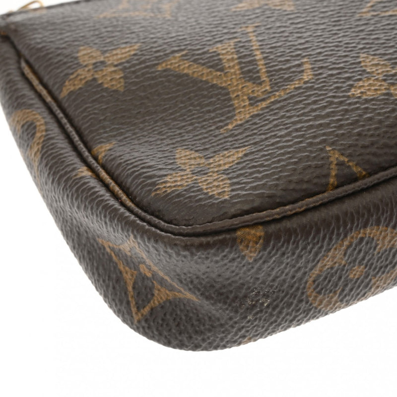 ルイヴィトンミニ ポシェット アクセソワール 14145 ブラウン