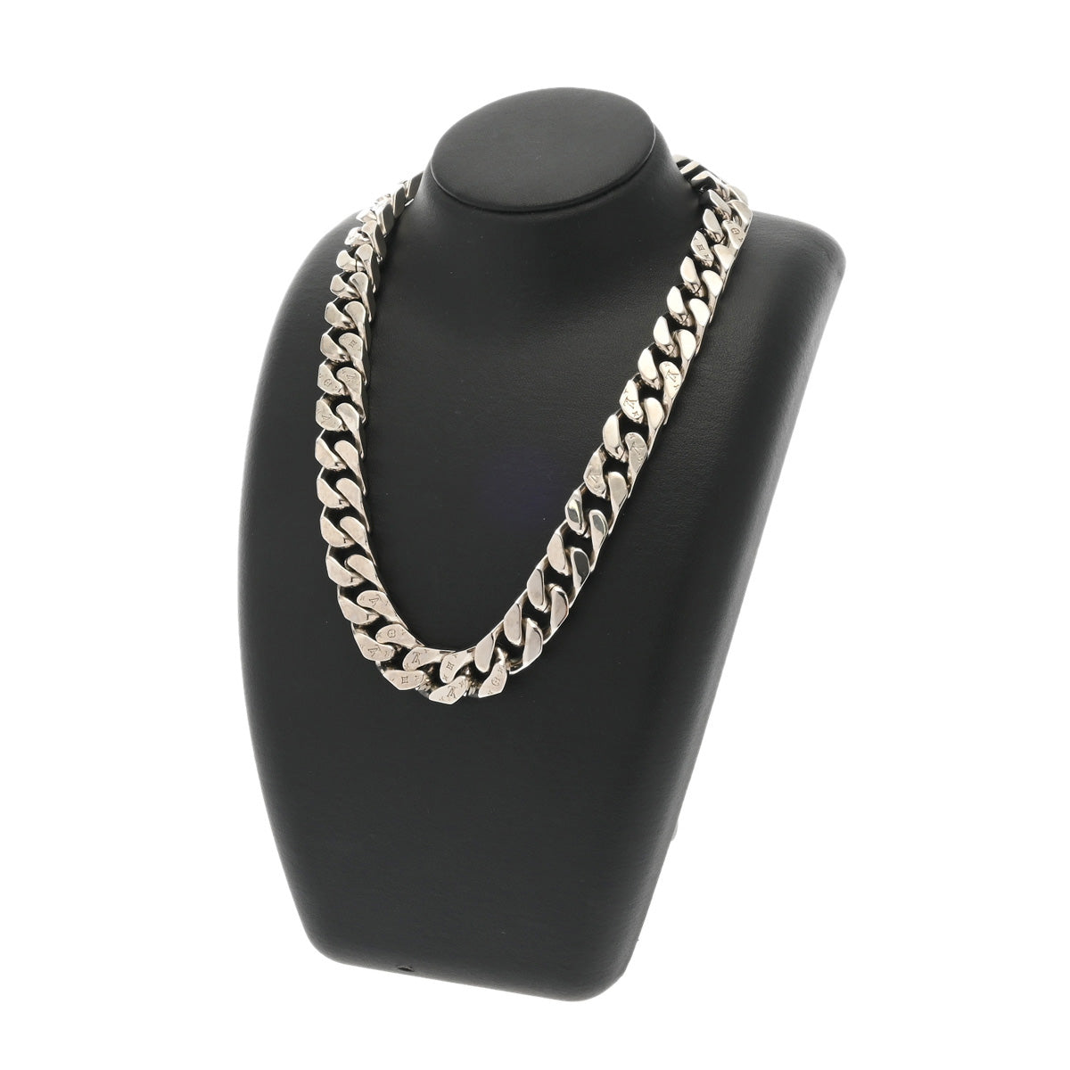 ルイヴィトンコリエ LV チェーンリンクス シルバー レディース メタル