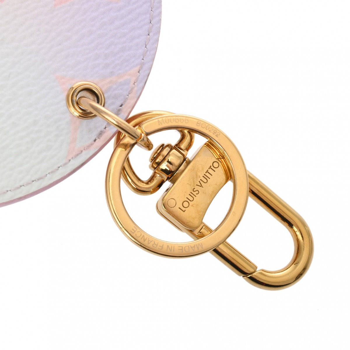 ルイヴィトン ポルトクレ イリュストレ グラデーション バッグチャーム