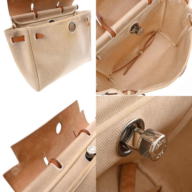 エルメス エールバッグ アド ナチュラル/エクリュ □D刻印(2000年頃