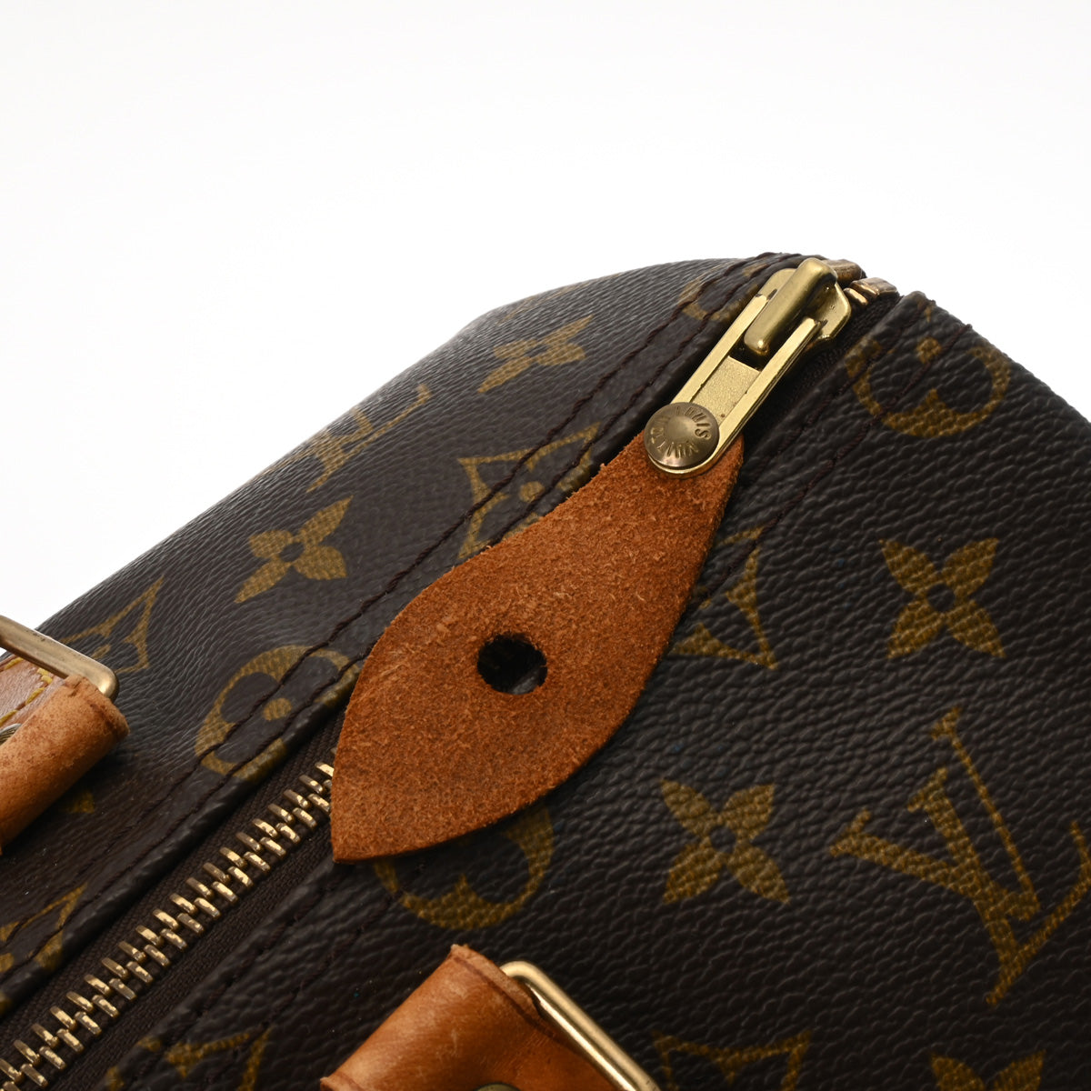 ルイヴィトンスピーディ 35 旧型 14145 ブラウン フランス刻印