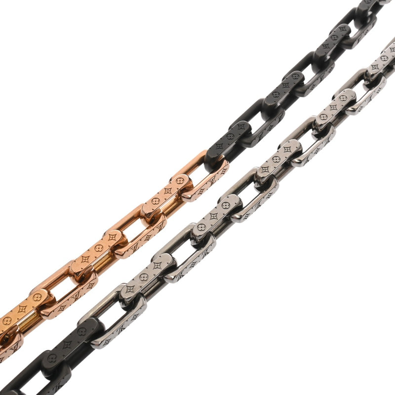 ルイヴィトン コリエ チェーンネックレス 14145 シルバー ゴールド