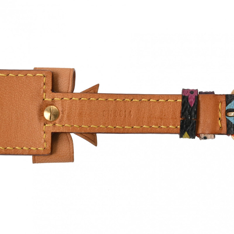 ルイヴィトンブラスレ ポルトアドレス リボン 14145 黒/マルチカラー