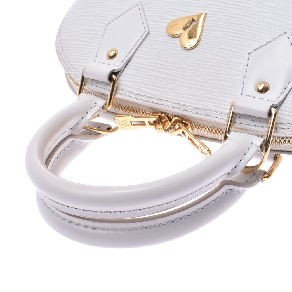 ルイヴィトンアルマBB ラブロック 2WAYバッグ 14127 白 レディース