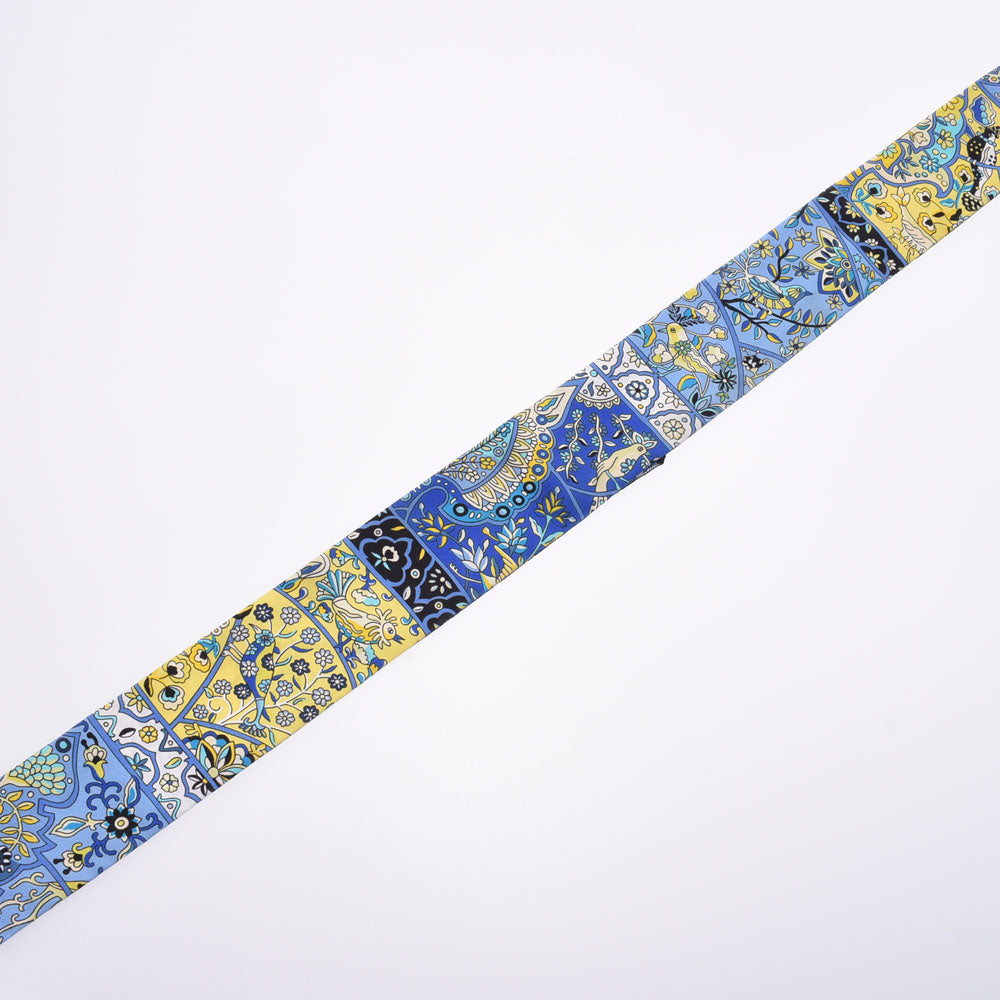 エルメスツイリー 花咲く鳥たちの国で/Au Pays des Oiseaux Fleurs 青