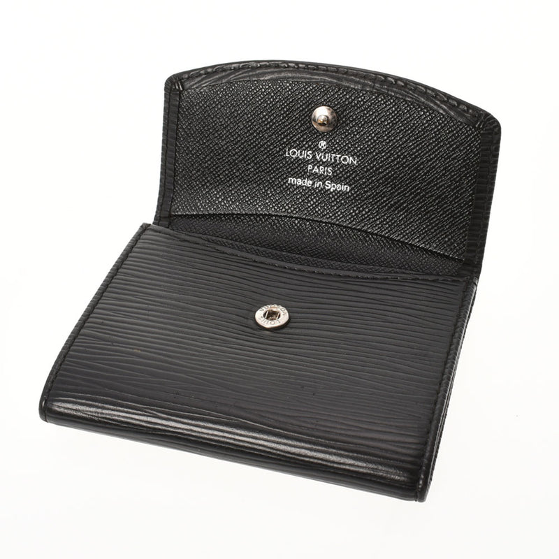 ルイヴィトンポルトモネ サーンプル 14127 黒 レディース エピレザー