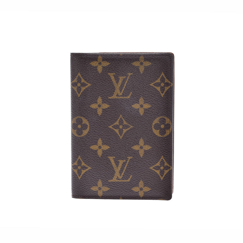 ルイヴィトンパスポートカバー 14145 ブラウン ユニセックス