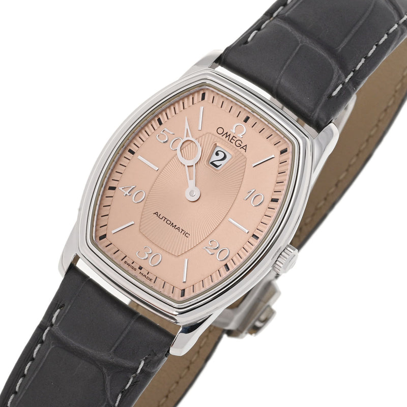 オメガデビル プレステージ ジャンピングアワー メンズ 腕時計 4853.61