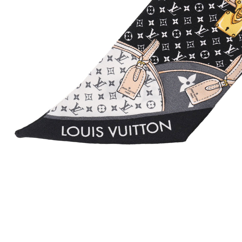 ルイヴィトンバンドー BB レッツ ゴー 黒/白 レディース スカーフ