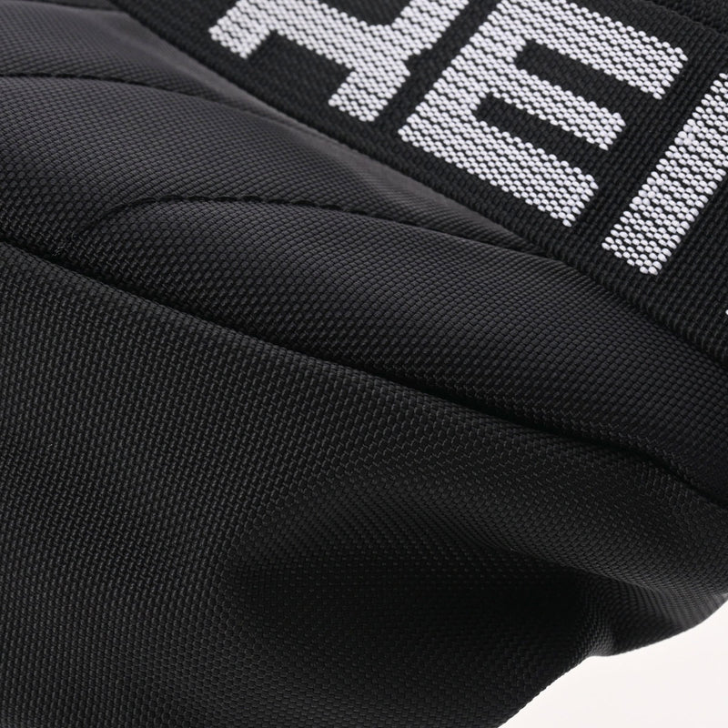 シュプリームボディバッグ ブラック メンズ ナイロン ショルダーバッグ