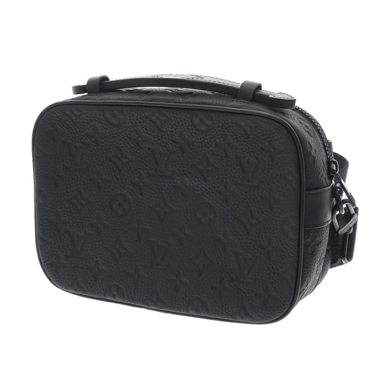 ルイヴィトンSロック メッセンジャー 黒 メンズ トリヨンレザー