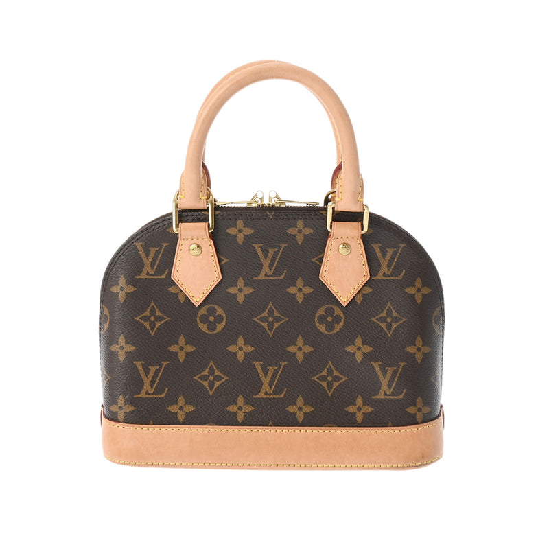 ルイヴィトンアルマ BB スカーフ付 14145 ブラウン レディース