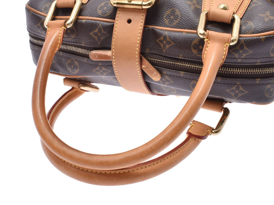 ルイヴィトン モノグラム マンハッタンGM ブラウン M40025 レディース