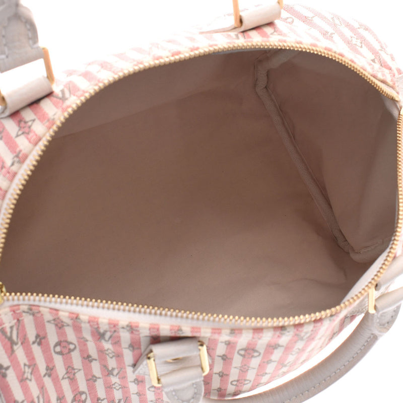 ルイヴィトンミニラン スピーディ30 ストライプ 14145 クロワゼット