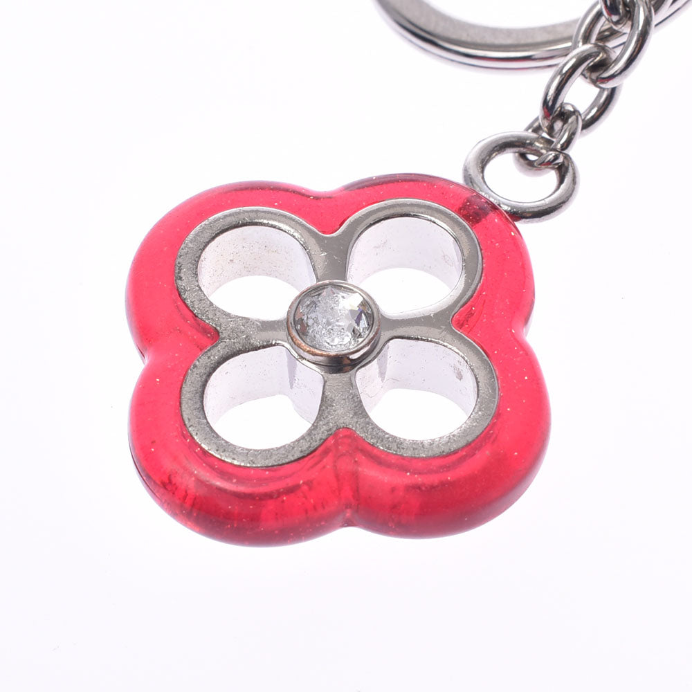 ルイヴィトンポルトクレ カラーライン ストラス ピンク/赤 シルバー