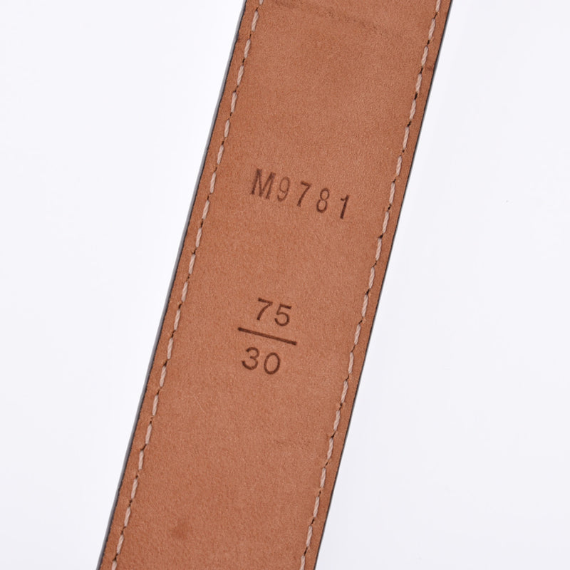 ルイヴィトンサンチュール イニシャル サイズ75cm 14145 ブラウン